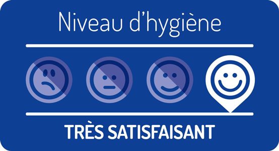 Niveau d’hygiène très satisfaisant