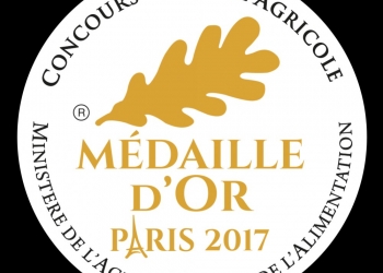 Médaille d’or 2017 du Concours général agricole